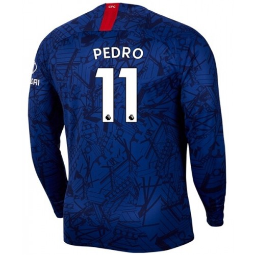 Chelsea Fodboldtrøjer PEDRO 11 Hjemmebanesæt 2019/20 Langærmet Chelsea Fodboldtrøjer PEDRO 11 Hjemmebanesæt 2019/20 Langærmet